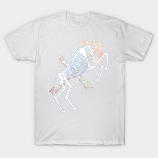Sagittarius Skeleton - Colour outline T-Shirt